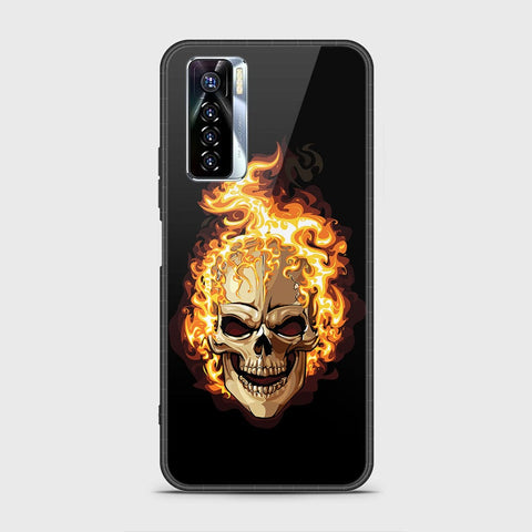 Tecno Camon 17 Pro Cover - Stellar Series - HQ Ultra Shine Premium Infinity Glass Soft Silicon Borders Case