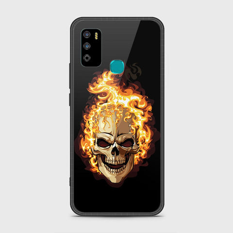 Infinix Hot 9 Play Cover - Stellar Series - HQ Ultra Shine Premium Infinity Glass Soft Silicon Borders Case