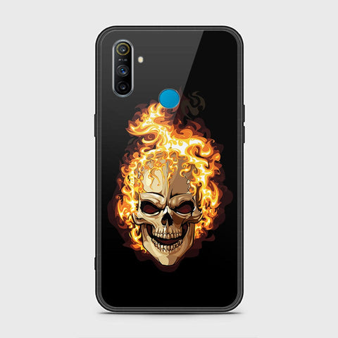 Realme C3 Cover - Stellar Series - HQ Ultra Shine Premium Infinity Glass Soft Silicon Borders Case