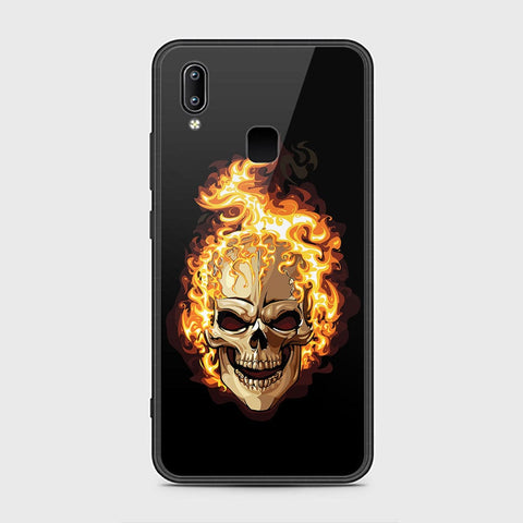 Vivo V9 Youth Cover - Stellar Series - HQ Ultra Shine Premium Infinity Glass Soft Silicon Borders Case