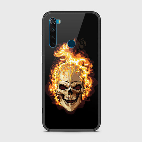 Xiaomi Redmi Note 8 Cover - Stellar Series - HQ Ultra Shine Premium Infinity Glass Soft Silicon Borders Case