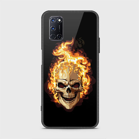 Oppo A72 Cover - Stellar Series - HQ Ultra Shine Premium Infinity Glass Soft Silicon Borders Case