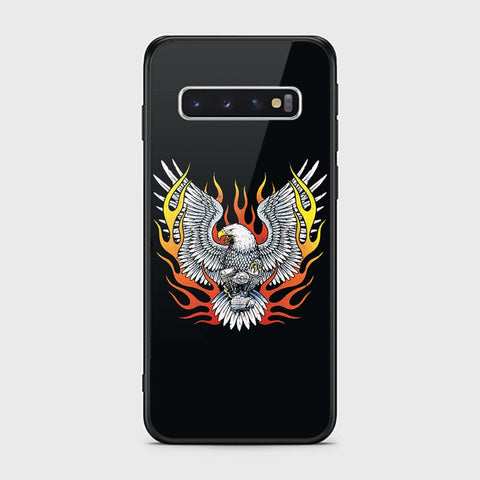 Samsung Galaxy S10 Cover - Stellar Series - HQ Ultra Shine Premium Infinity Glass Soft Silicon Borders Case