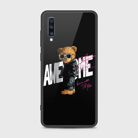 Samsung Galaxy A70 Cover - Stellar Series - HQ Ultra Shine Premium Infinity Glass Soft Silicon Borders Case