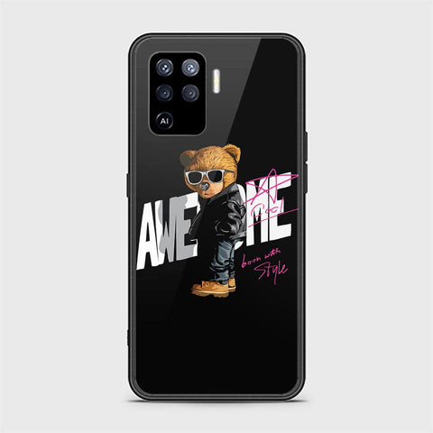 Oppo A94 Cover - Stellar Series - HQ Ultra Shine Premium Infinity Glass Soft Silicon Borders Case