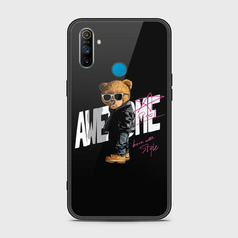 Realme C3 Cover - Stellar Series - HQ Ultra Shine Premium Infinity Glass Soft Silicon Borders Case