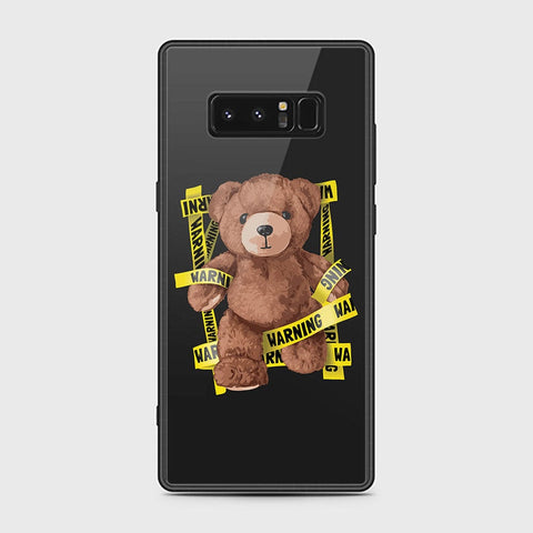 Samsung Galaxy Note 8 Cover - Stellar Series - HQ Ultra Shine Premium Infinity Glass Soft Silicon Borders Case