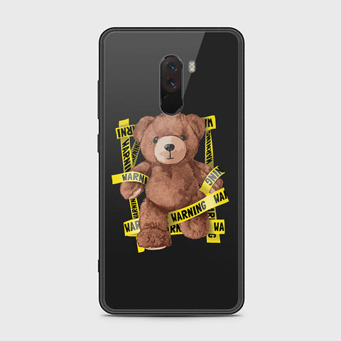 Xiaomi Pocophone F1 Cover - Stellar Series - HQ Ultra Shine Premium Infinity Glass Soft Silicon Borders Case