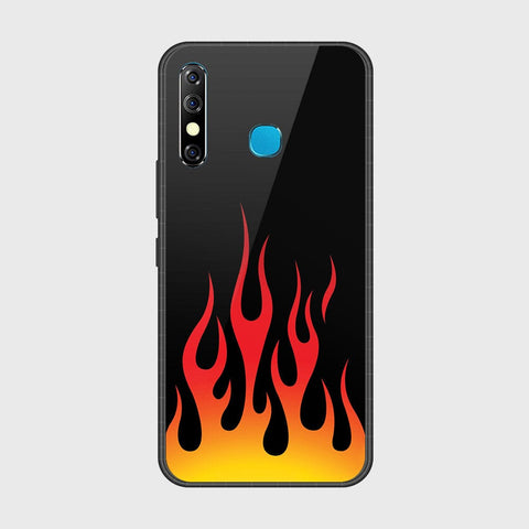 Infinix Hot 8Cover- Stellar Series - HQ Ultra Shine Premium Infinity Glass Soft Silicon Borders Case