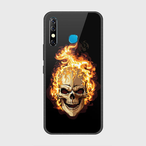 Infinix Hot 8Cover- Stellar Series - HQ Ultra Shine Premium Infinity Glass Soft Silicon Borders Case