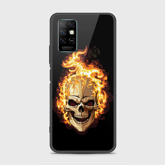 Infinix Note 8i Cover- Stellar Series - HQ Ultra Shine Premium Infinity Glass Soft Silicon Borders Case (Fast Delivery)