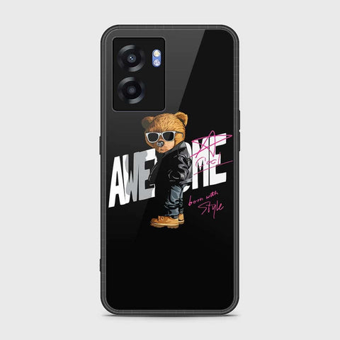 Realme Q5i Cover- Stellar Series - HQ Ultra Shine Premium Infinity Glass Soft Silicon Borders Case