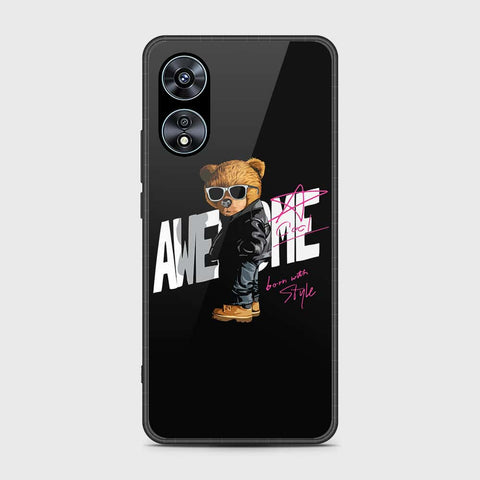 Oppo A97 5G Cover- Stellar Series - HQ Ultra Shine Premium Infinity Glass Soft Silicon Borders Case