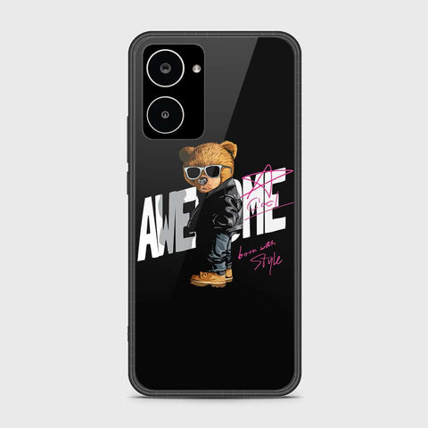 Realme 10 4G Cover- Stellar Series - HQ Ultra Shine Premium Infinity Glass Soft Silicon Borders Case