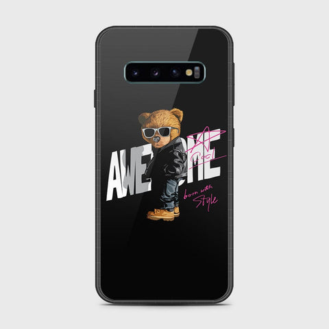 Samsung Galaxy S10 5G Cover- Stellar Series - HQ Ultra Shine Premium Infinity Glass Soft Silicon Borders Case