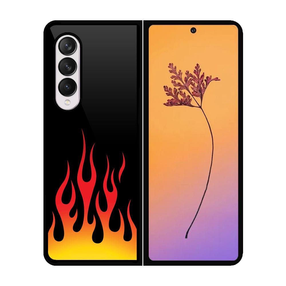 Samsung Galaxy Z Fold 4 5G Cover - Stellar Series - HQ Premium Shine Durable Shatterproof Case - Soft Silicon Borders