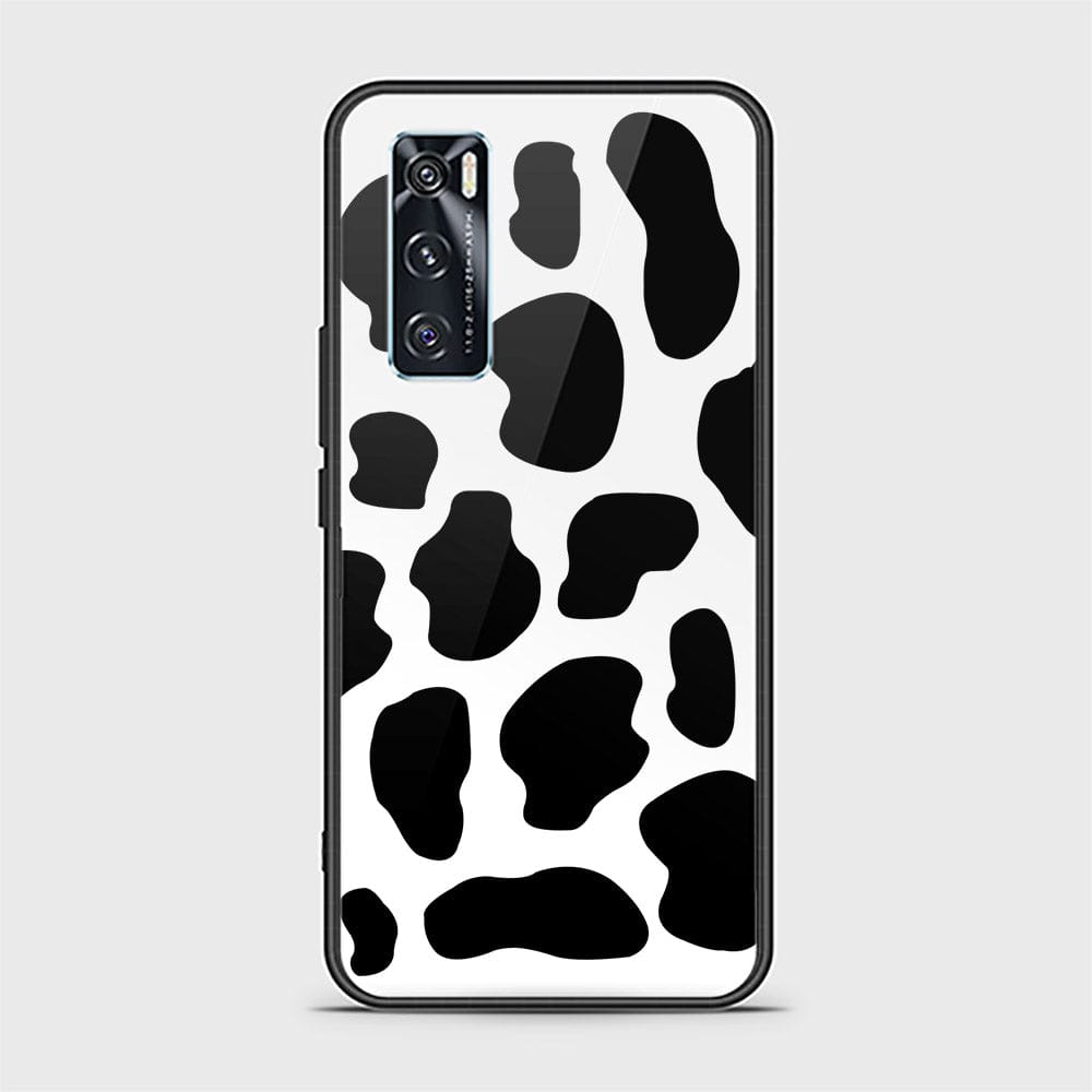 Vivo V20 SE Cover - Vanilla Dream Series - HQ Ultra Shine Premium Infinity Glass Soft Silicon Borders Case