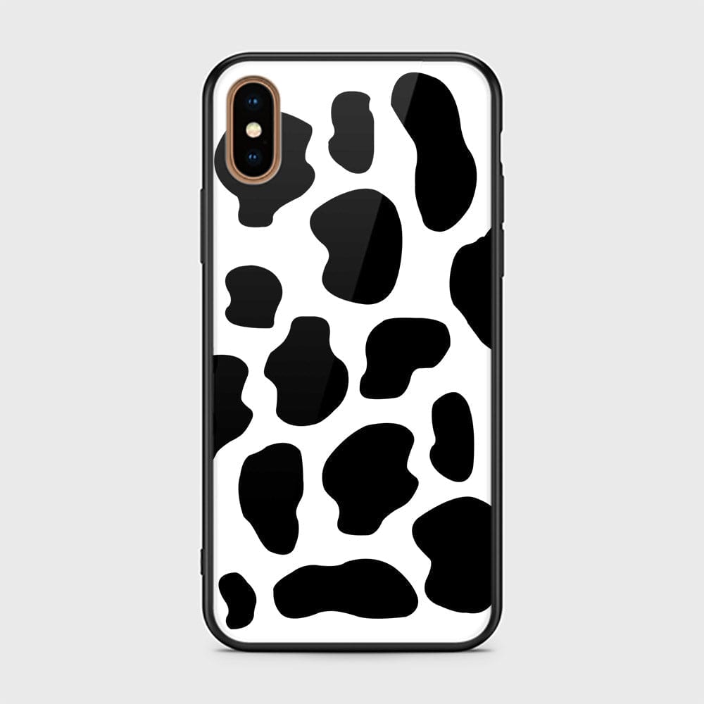 iPhone XS Max Cover - Vanilla Dream Series - HQ Ultra Shine Premium Infinity Glass Soft Silicon Borders Case