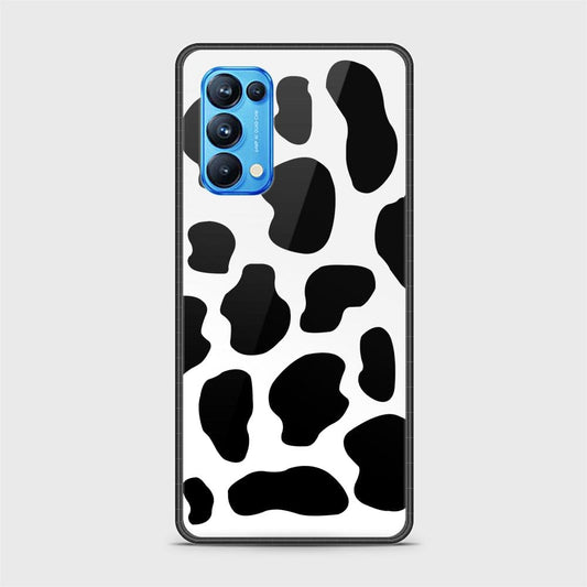 Oppo Reno 5 Pro 5G Cover - Vanilla Dream Series - HQ Ultra Shine Premium Infinity Glass Soft Silicon Borders Case