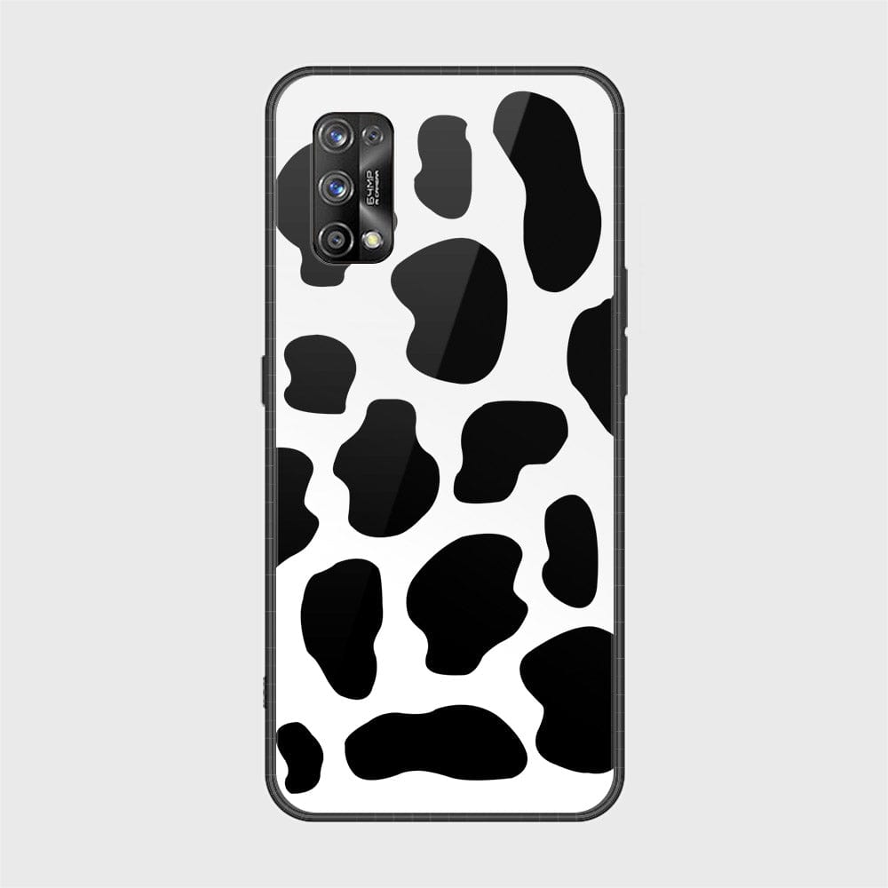 Realme 7 Pro Cover - Vanilla Dream Series - HQ Ultra Shine Premium Infinity Glass Soft Silicon Borders Case