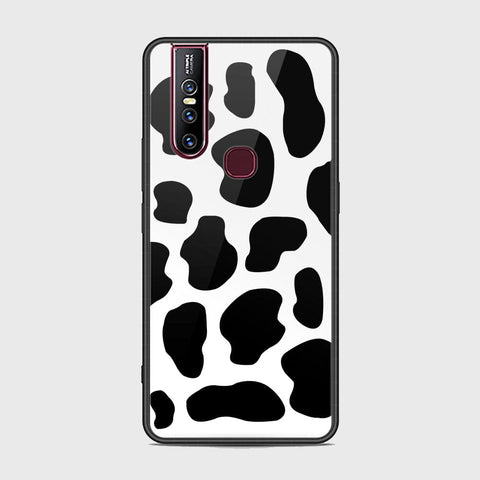 Vivo V15 Cover - Vanilla Dream Series - HQ Ultra Shine Premium Infinity Glass Soft Silicon Borders Case