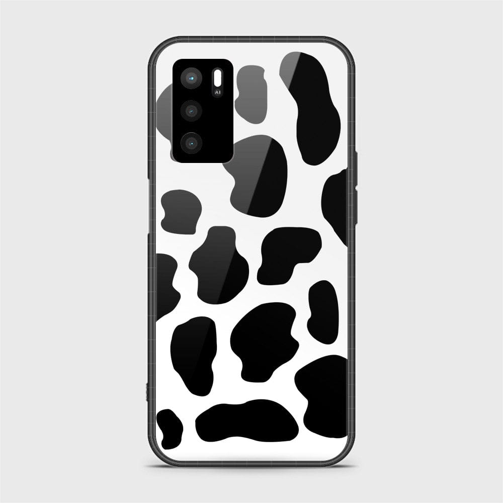 Oppo A16 Cover - Vanilla Dream Series - HQ Ultra Shine Premium Infinity Glass Soft Silicon Borders Case