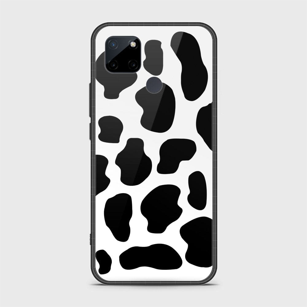 Realme C21Y Cover - Vanilla Dream Series - HQ Ultra Shine Premium Infinity Glass Soft Silicon Borders Case