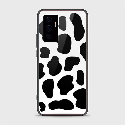 Vivo V23e Cover - Vanilla Dream Series - HQ Ultra Shine Premium Infinity Glass Soft Silicon Borders Case