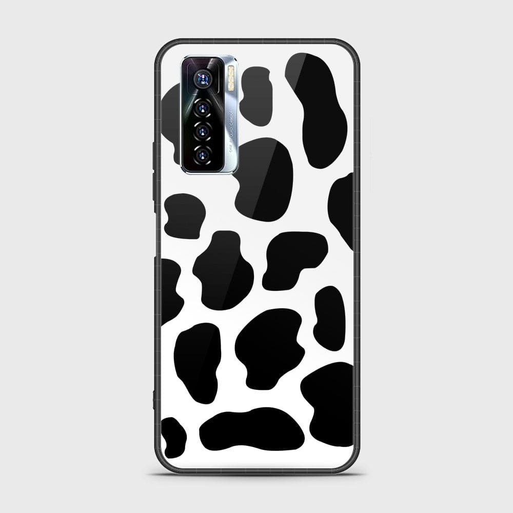 Tecno Camon 17 Pro Cover - Vanilla Dream Series - HQ Ultra Shine Premium Infinity Glass Soft Silicon Borders Case