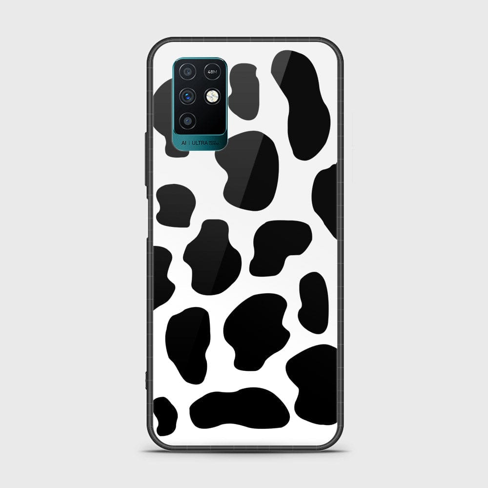 Infinix Note 10 Cover - Vanilla Dream Series - HQ Ultra Shine Premium Infinity Glass Soft Silicon Borders Case