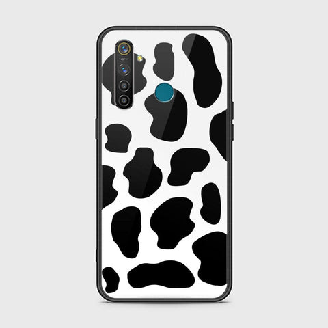 Realme 5 Pro Cover - Vanilla Dream Series - HQ Ultra Shine Premium Infinity Glass Soft Silicon Borders Case