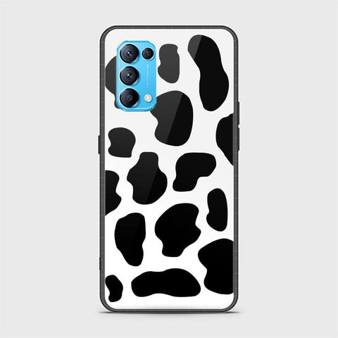 Oppo Reno 5 4G Cover - Vanilla Dream Series - HQ Ultra Shine Premium Infinity Glass Soft Silicon Borders Case