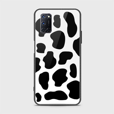 Oppo A92 Cover - Vanilla Dream Series - HQ Ultra Shine Premium Infinity Glass Soft Silicon Borders Case