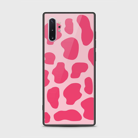 Samsung Galaxy Note 10 Plus Cover - Vanilla Dream Series - HQ Ultra Shine Premium Infinity Glass Soft Silicon Borders Case