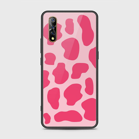 Vivo S1 Cover - Vanilla Dream Series - HQ Ultra Shine Premium Infinity Glass Soft Silicon Borders Case