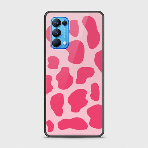 Oppo Reno 5 Pro 5G Cover - Vanilla Dream Series - HQ Ultra Shine Premium Infinity Glass Soft Silicon Borders Case