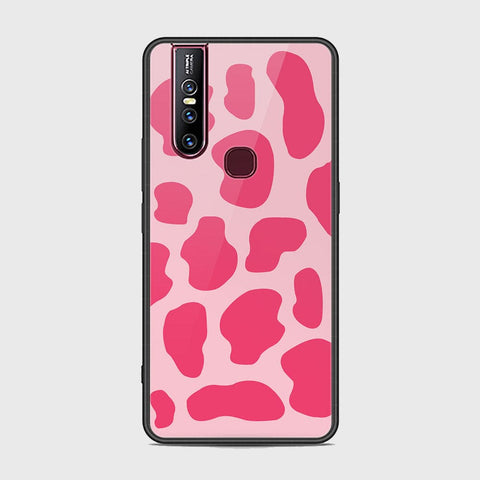 Vivo V15 Cover - Vanilla Dream Series - HQ Ultra Shine Premium Infinity Glass Soft Silicon Borders Case