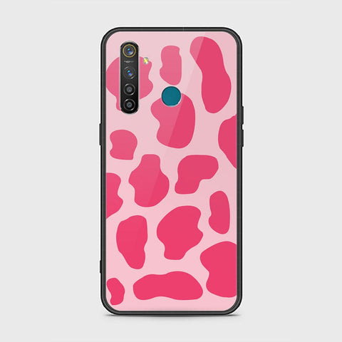 Realme 5 Pro Cover - Vanilla Dream Series - HQ Ultra Shine Premium Infinity Glass Soft Silicon Borders Case