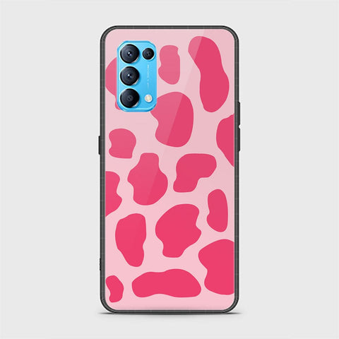 Oppo Reno 5 4G Cover - Vanilla Dream Series - HQ Ultra Shine Premium Infinity Glass Soft Silicon Borders Case