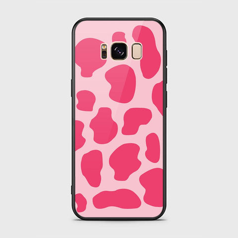 Samsung Galaxy S8 Cover - Vanilla Dream Series - HQ Ultra Shine Premium Infinity Glass Soft Silicon Borders Case