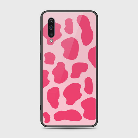 Samsung Galaxy A50 Cover - Vanilla Dream Series - HQ Ultra Shine Premium Infinity Glass Soft Silicon Borders Case