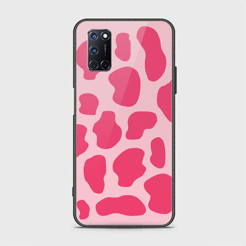 Oppo A92 Cover - Vanilla Dream Series - HQ Ultra Shine Premium Infinity Glass Soft Silicon Borders Case