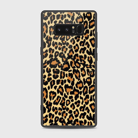 Samsung Galaxy Note 8 Cover - Vanilla Dream Series - HQ Ultra Shine Premium Infinity Glass Soft Silicon Borders Case