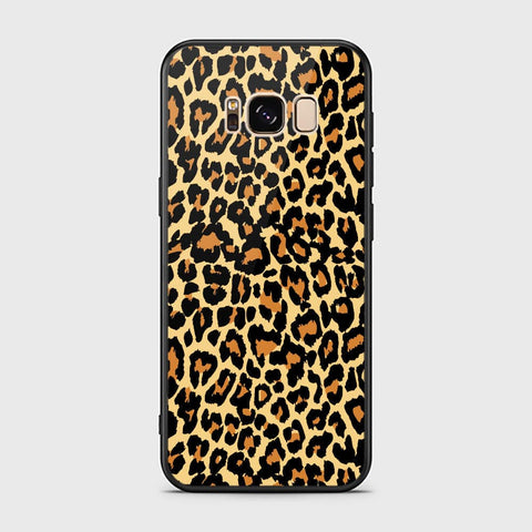 Samsung Galaxy S8 Cover - Vanilla Dream Series - HQ Ultra Shine Premium Infinity Glass Soft Silicon Borders Case