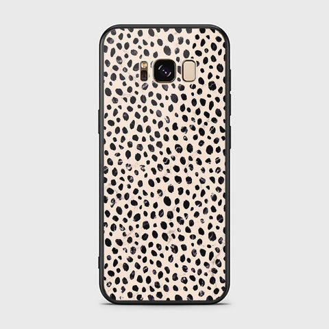 Samsung Galaxy S8 Cover - Vanilla Dream Series - HQ Ultra Shine Premium Infinity Glass Soft Silicon Borders Case