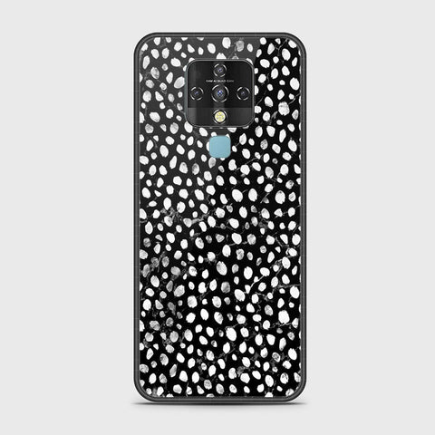 Tecno Camon 16 Cover - Vanilla Dream Series - HQ Ultra Shine Premium Infinity Glass Soft Silicon Borders Case