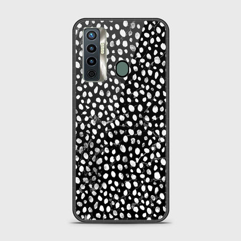 Tecno Camon 17 Cover - Vanilla Dream Series - HQ Ultra Shine Premium Infinity Glass Soft Silicon Borders Case