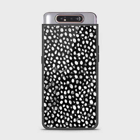 Samsung Galaxy A80 Cover - Vanilla Dream Series - HQ Ultra Shine Premium Infinity Glass Soft Silicon Borders Case