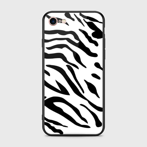 iPhone 8 / 7 Cover - Vanilla Dream Series - HQ Ultra Shine Premium Infinity Glass Soft Silicon Borders Case