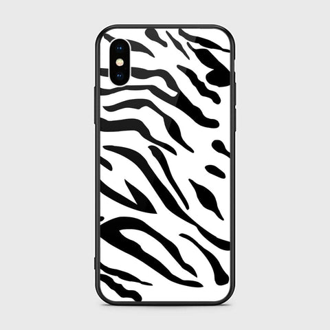 iPhone XS / X Cover - Vanilla Dream Series - HQ Ultra Shine Premium Infinity Glass Soft Silicon Borders Case